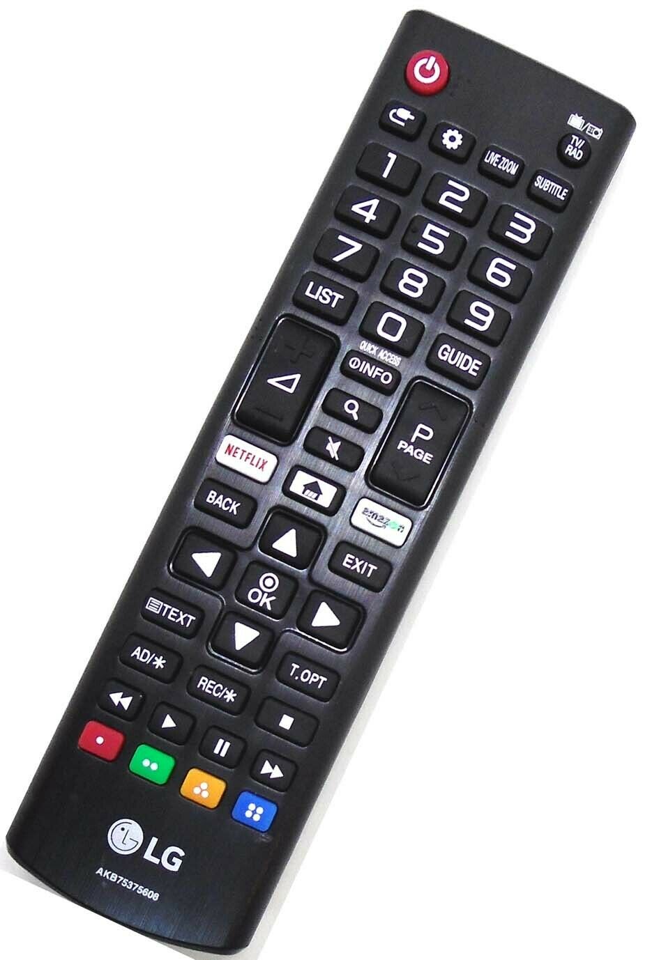 TELECOMANDO ORIGINALE TV LG AKB75375608